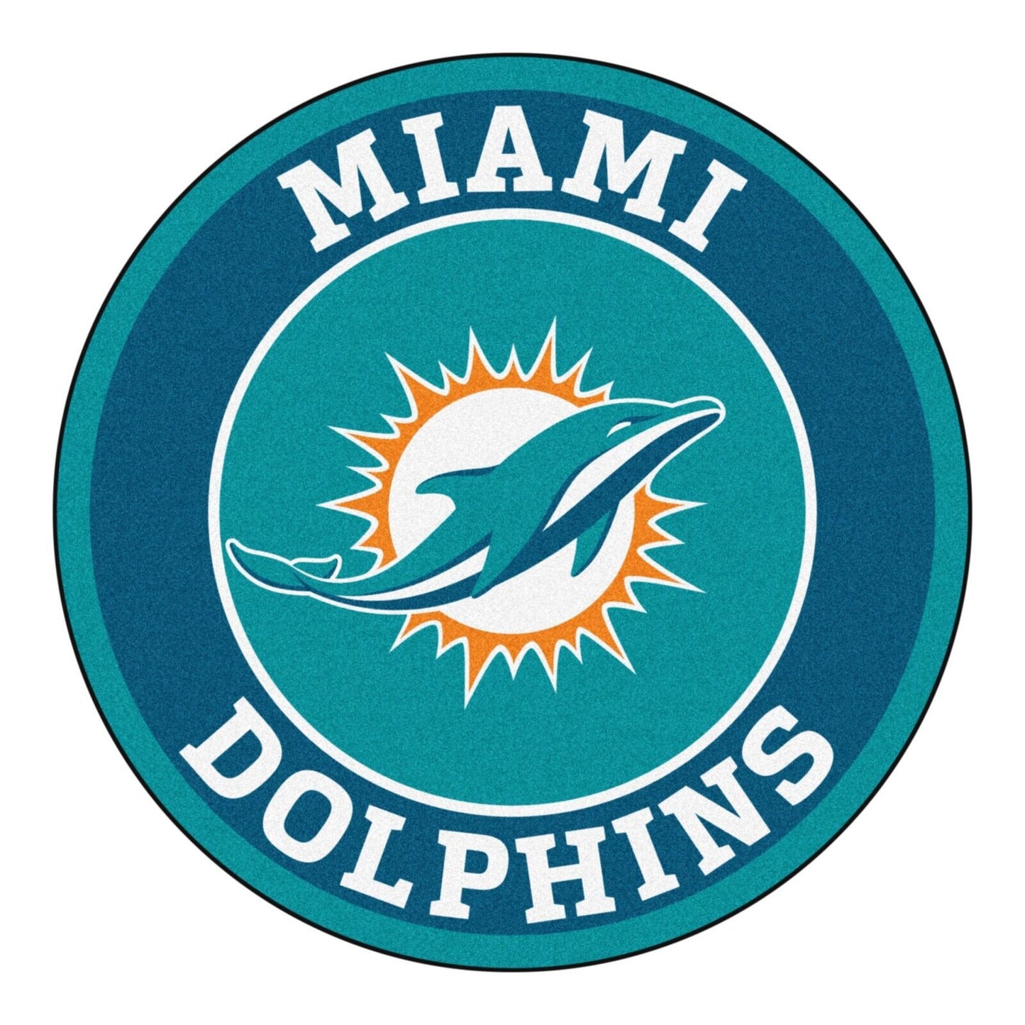 Miami Dolphins Logo Poster Nfl Team Wall Art Football