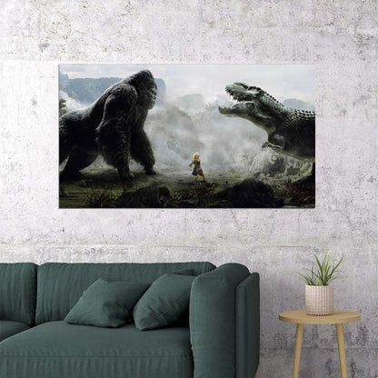 King Kong Movie Poster Classic Monster Film Wall Art