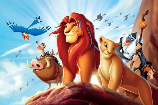 The Lion King Classic Disney Movie Poster Iconic Animated Film Art Print