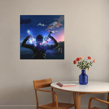 Sword Art Online Anime Poster Iconic Fantasy Adventure Wall Art