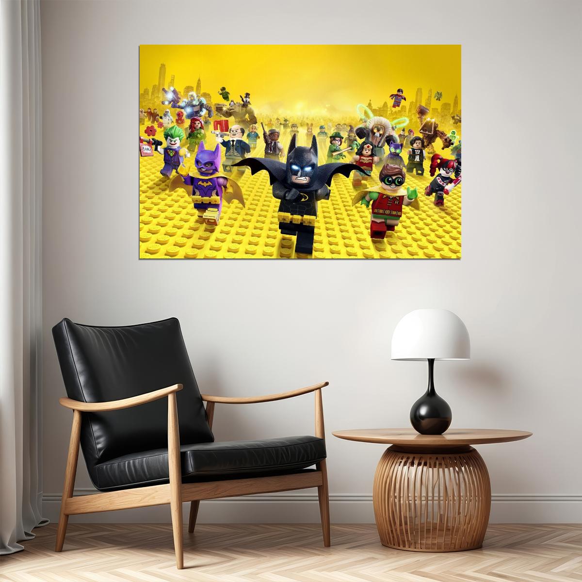 Lego Poster Toy Building Bricks Kids Wall Art