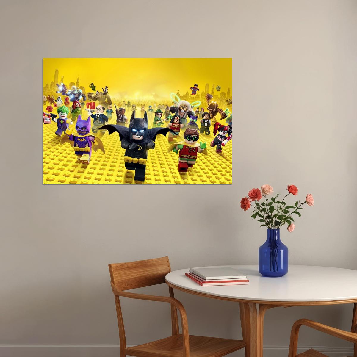 Lego Poster Toy Building Bricks Kids Wall Art