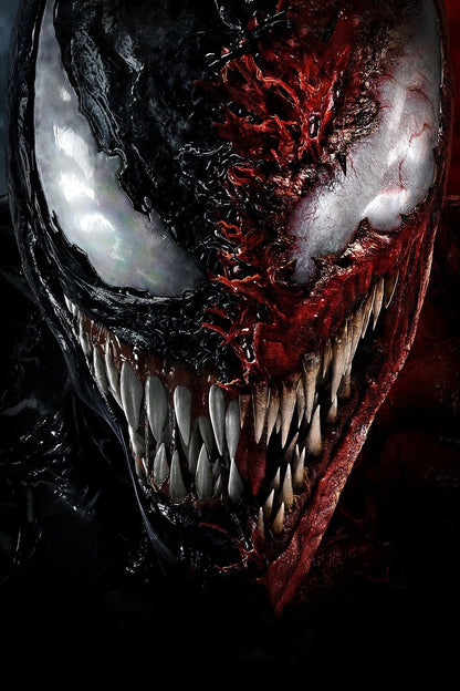 Venom & Carnage Marvel Comic Art Superhero Poster