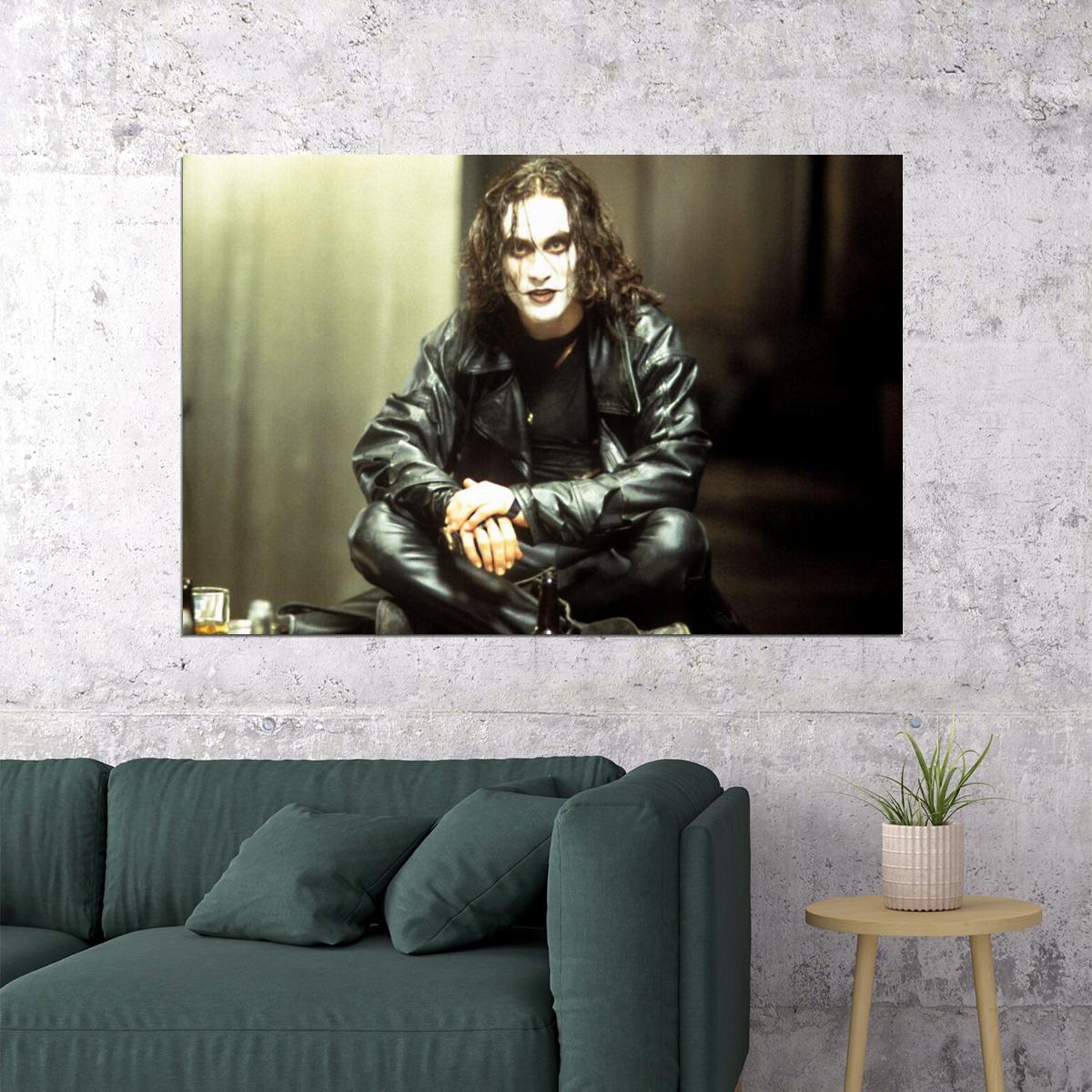 The Crow 1994 Movie Poster Iconic 90s Supernatural Film Art Print