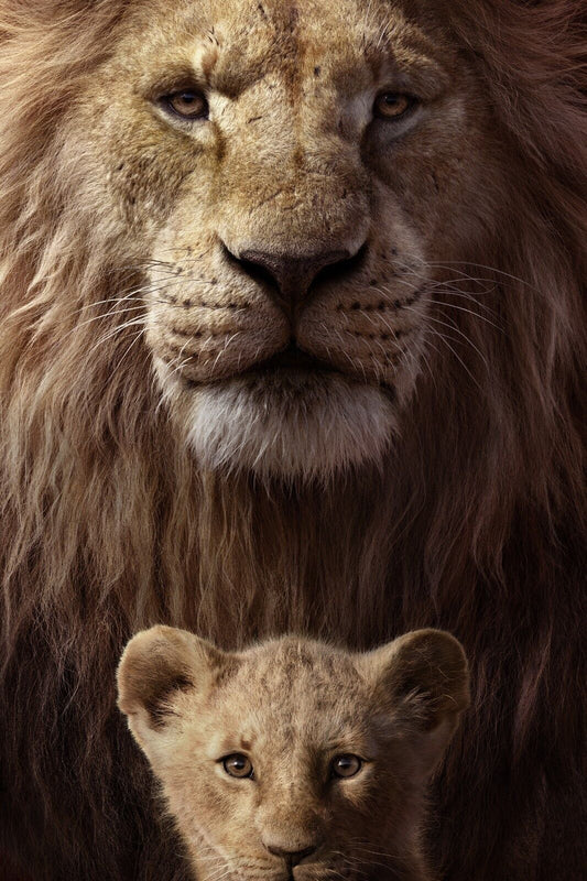 The Lion King Live Action Movie Poster Iconic Fantasy Art Print