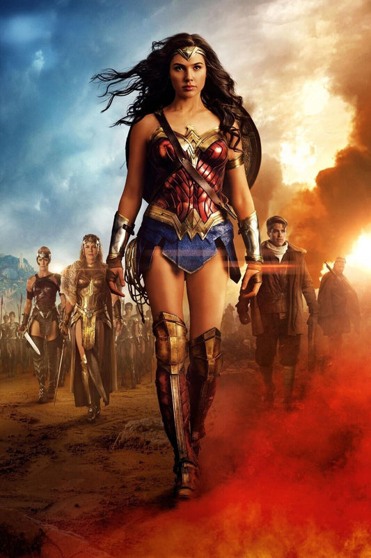 Wonder Woman Superhero Movie Poster