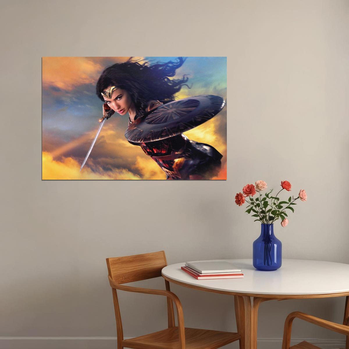 Wonder Woman Superhero Movie Poster