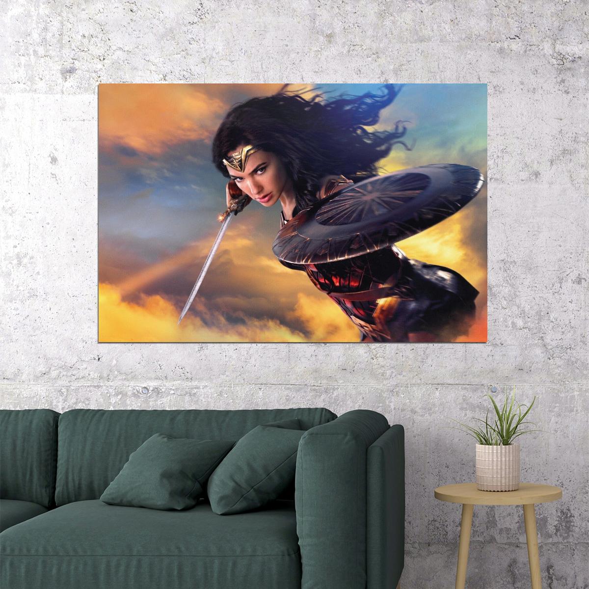 Wonder Woman Superhero Movie Poster