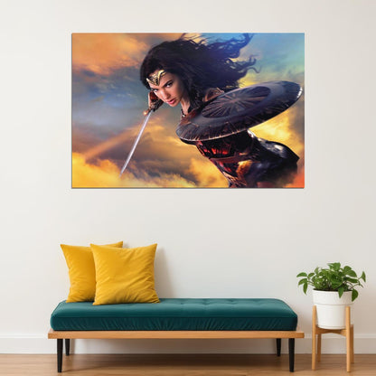 Wonder Woman Superhero Movie Poster