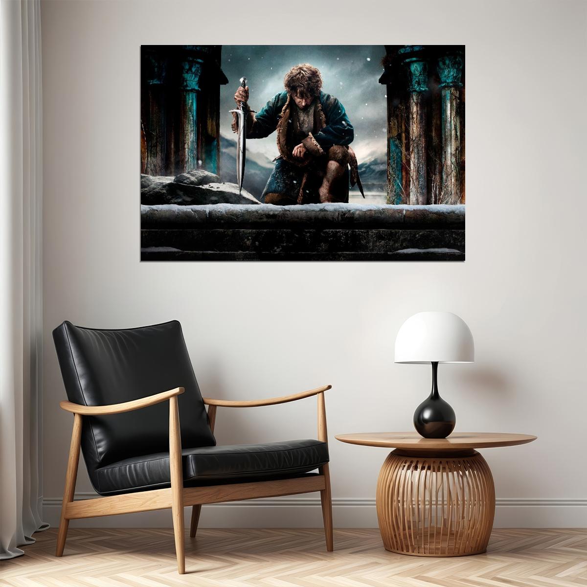 The Hobbit Movie Poster 2012 Iconic Fantasy Adventure Art Print