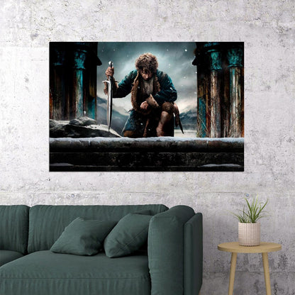 The Hobbit Movie Poster 2012 Iconic Fantasy Adventure Art Print