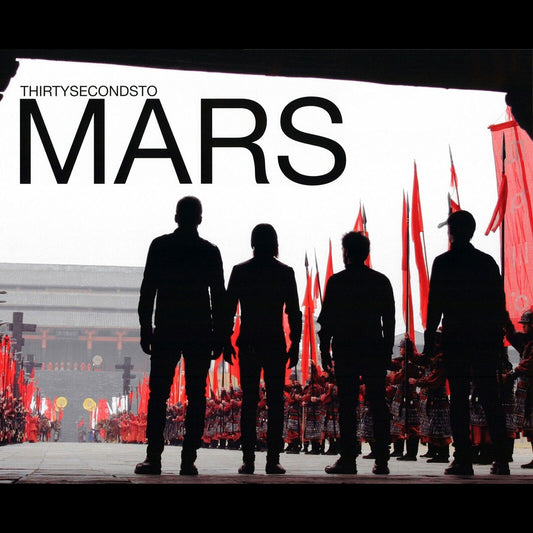 Thirty Seconds To Mars Poster Iconic Rock Band Music Art Alternative Wall Decor Print - xonomax