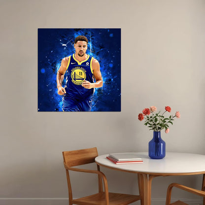 Klay Thompson Poster Nba Basketball Player Wall Art Motivational Sports Print