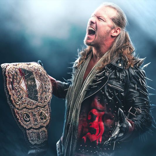 Superstar Chris Jericho Wrestling Poster Iconic Wwe Legend Wall Art - xonomax