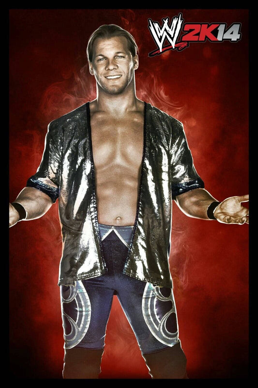 Chris Jericho Poster Professional Wrestler Wall Art Wwe Superstar Print - xonomax
