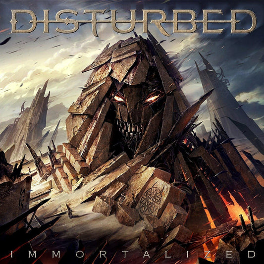 Disturbed Immortalized Album Cover Art Rock Music Poster Heavy Metal Band Music Print - xonomax