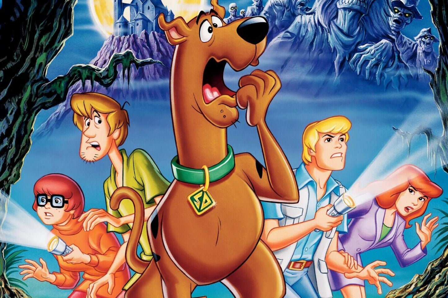 Scooby-doo Poster Classic Tv Cartoon Fun Wall Art Kids Print