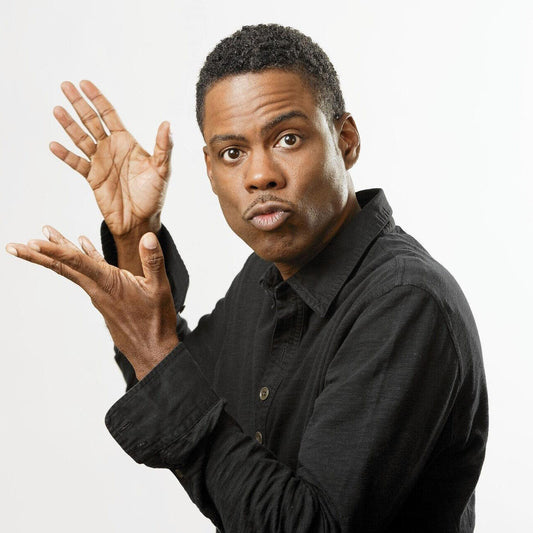 Chris Rock Poster Comedian Wall Art Stand-up Comedy Print - xonomax