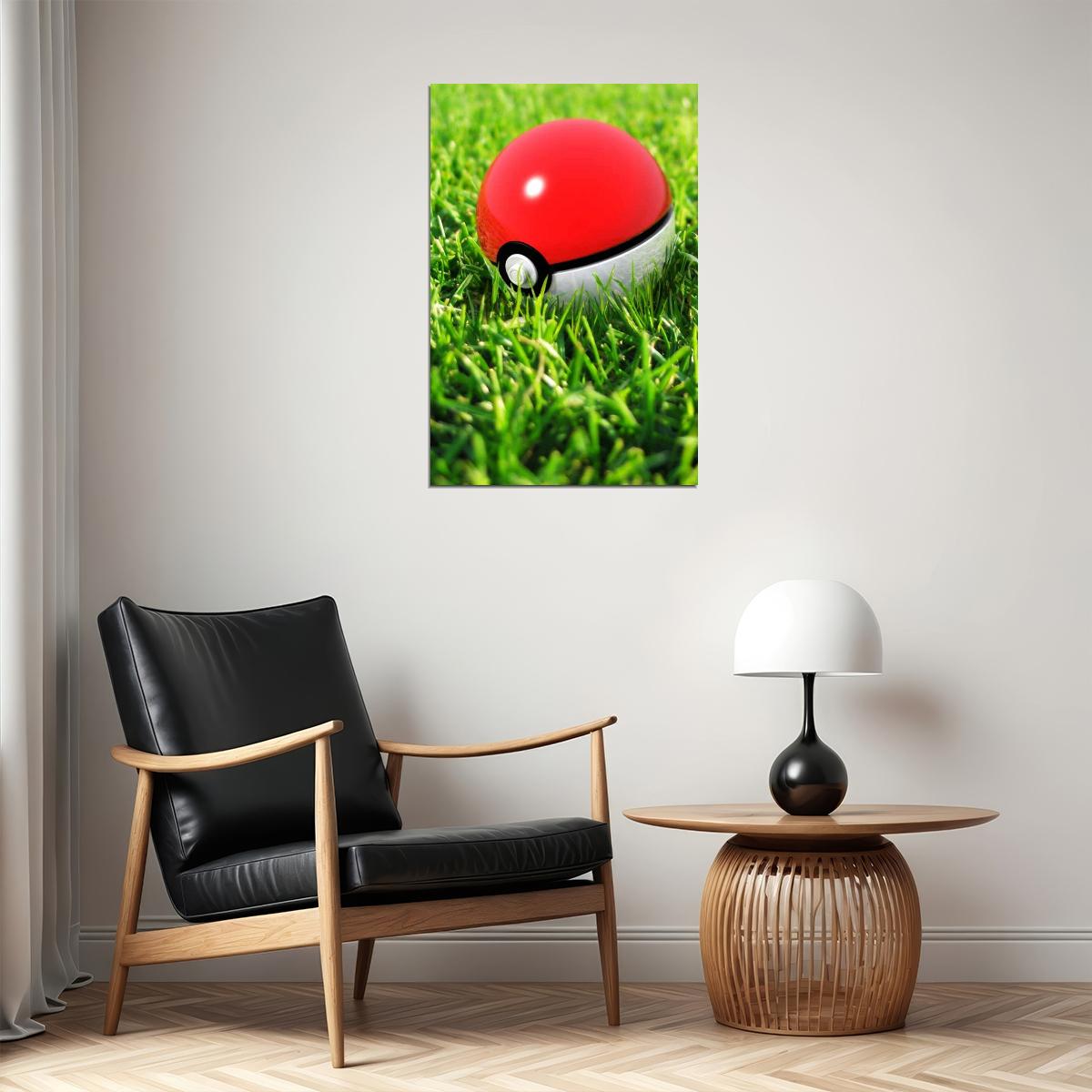 Pokemon Poke Ball Poster Nintendo Video Game Gamer Wall Art