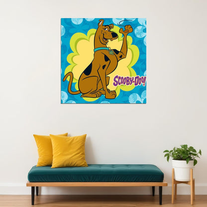 Scooby-doo Poster Classic Tv Cartoon Fun Wall Art Kids Print