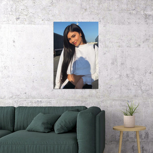 Kylie Jenner Poster Celebrity Fashion Icon Wall Art - xonomax