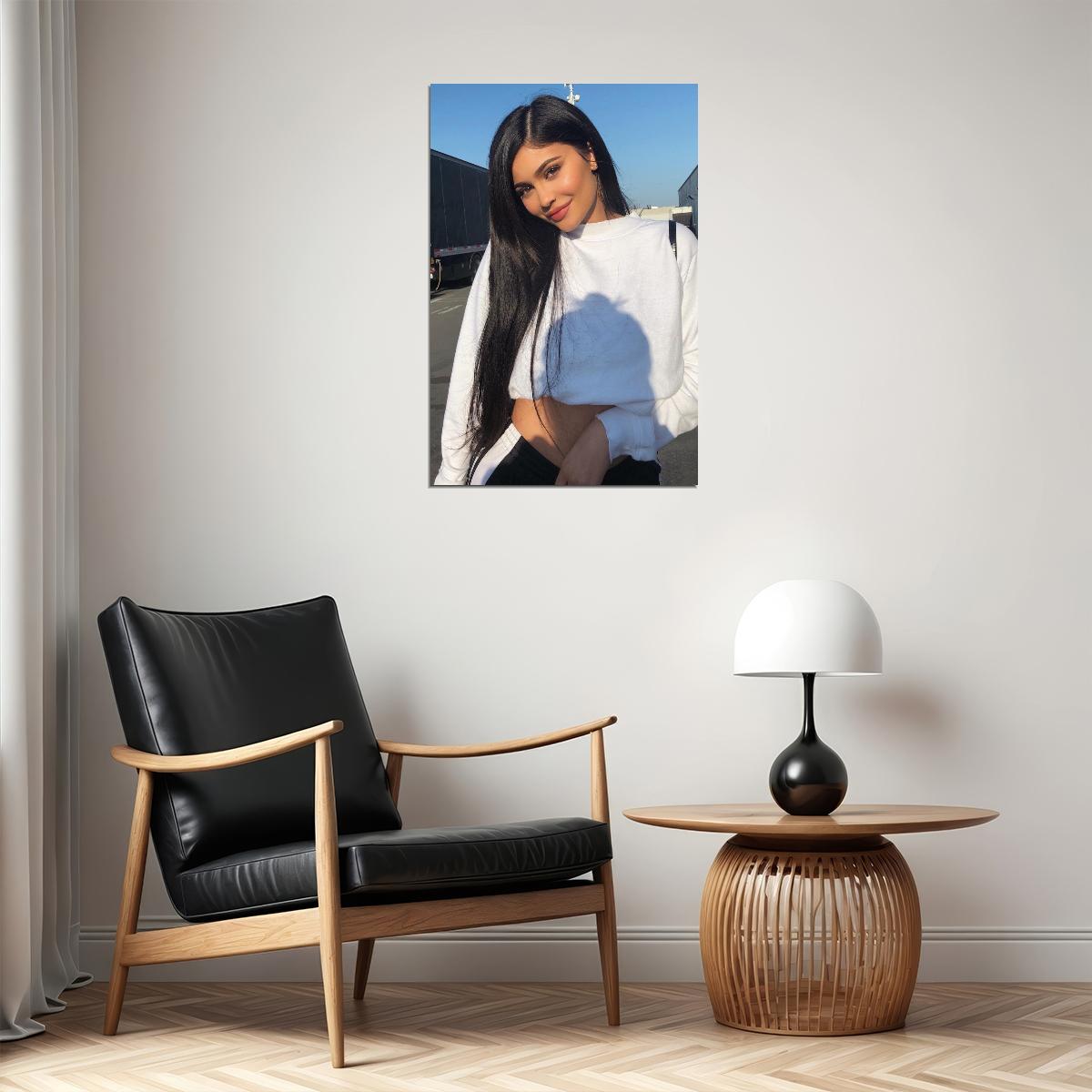 Kylie Jenner Poster Celebrity Fashion Icon Wall Art