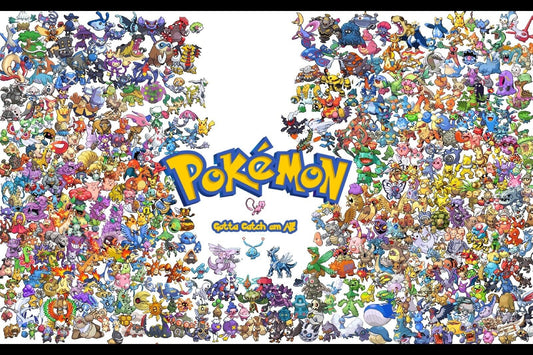 Pokemon Poster Nintendo Video Game Tv Series Wall Art