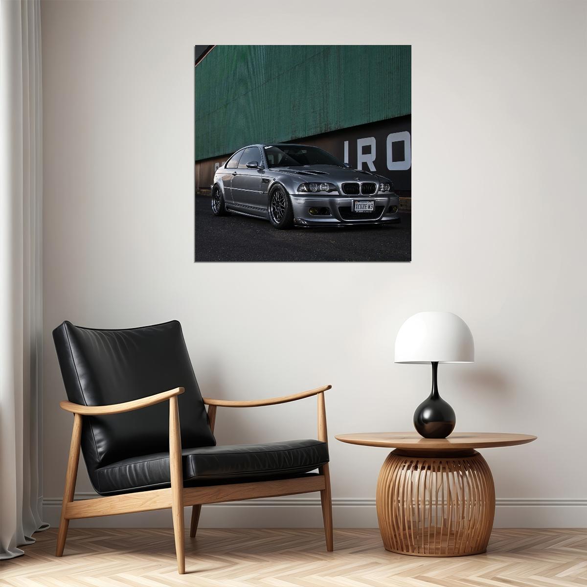 Bmw Poster Luxury Car Wall Art Print