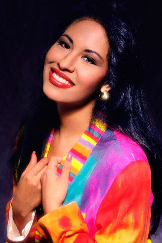 Selena Music Poster Iconic Latin Singer Stunning Artist Wall Print