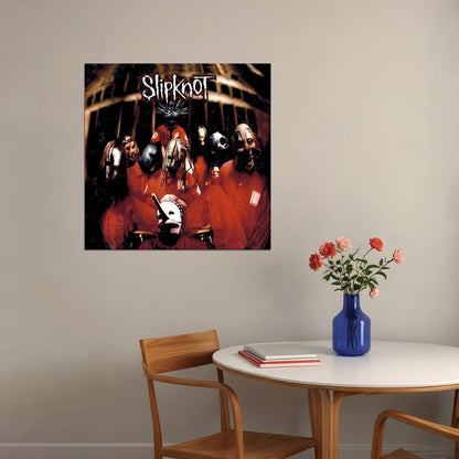 Slipknot Album Cover Art Rock Music Poster Metal Band Wall Print