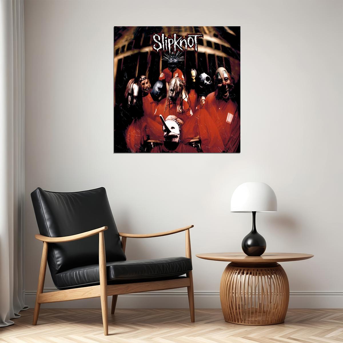 Slipknot Album Cover Art Rock Music Poster Metal Band Wall Print