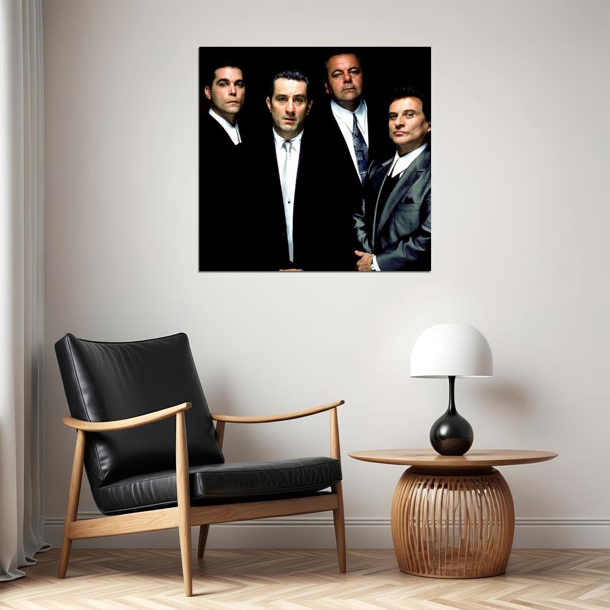 Goodfellas Movie Poster Crime Drama Film Wall Art Classic Cinema Print