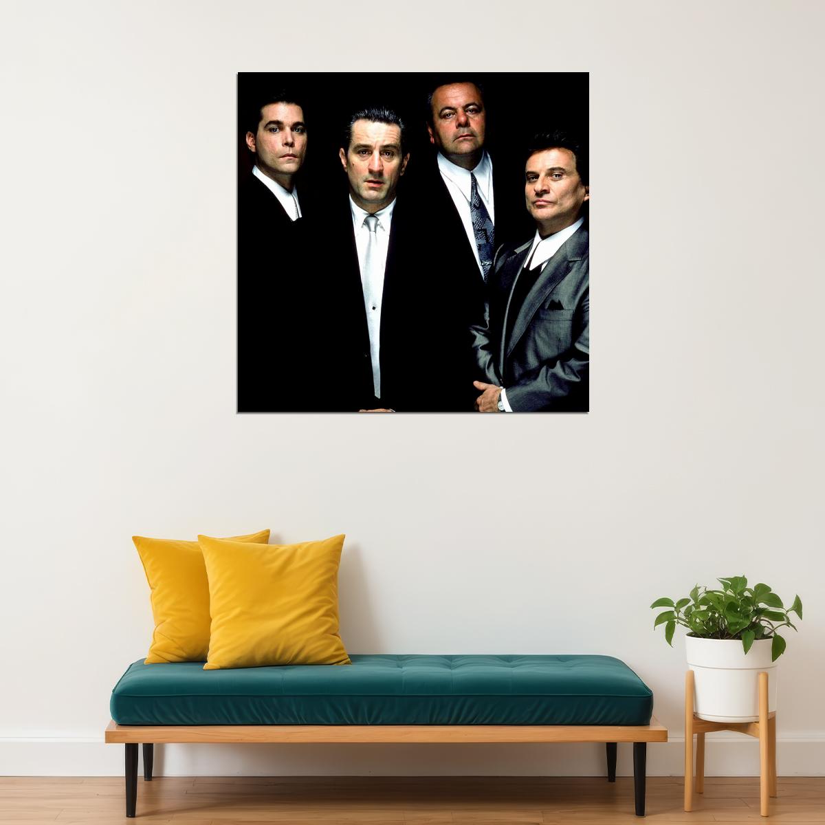 Goodfellas Movie Poster Crime Drama Film Wall Art Classic Cinema Print