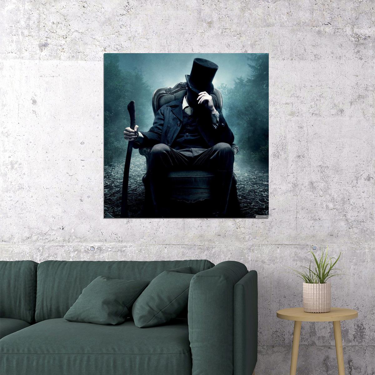 Abraham Lincoln Poster 16th U.s. President Wall Art Historical Figure Print