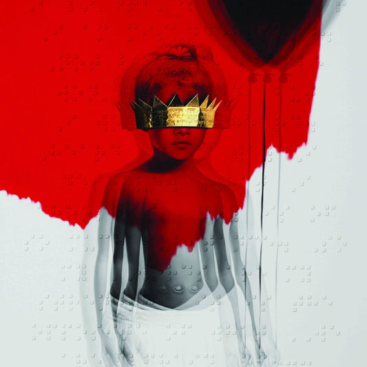 Rihanna Anti Album Cover Art Music Poster Famous Singer Wall Print
