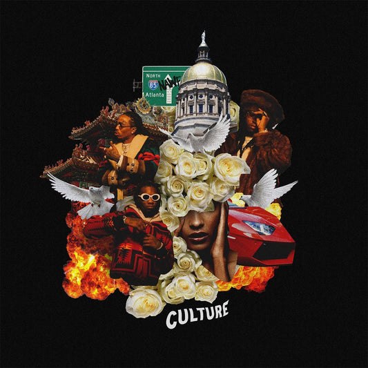 Migos Culture Album Cover Art Music Poster Hip-hop Wall Print - xonomax