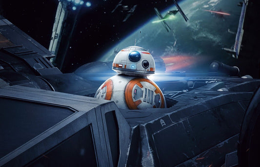 Star Wars Bb-8 Sci-fi Movie Poster