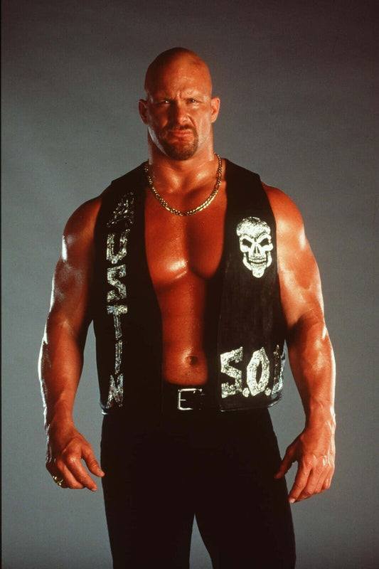 Stone Cold Steve Austin Wrestling Poster Wwe Legend Print