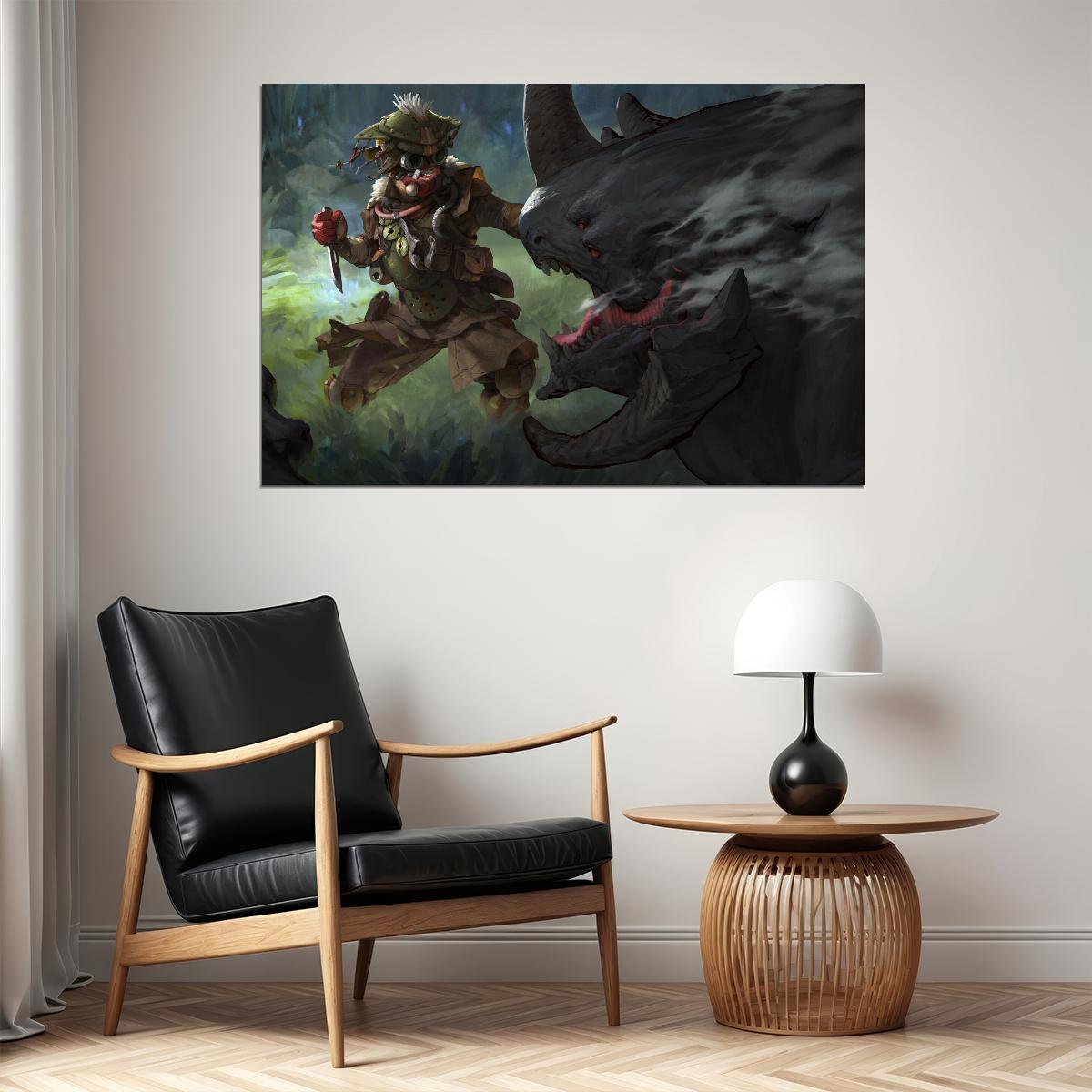 Apex Legends Bloodhound Video Game Poster Wall Art Battle Royale Gaming Print