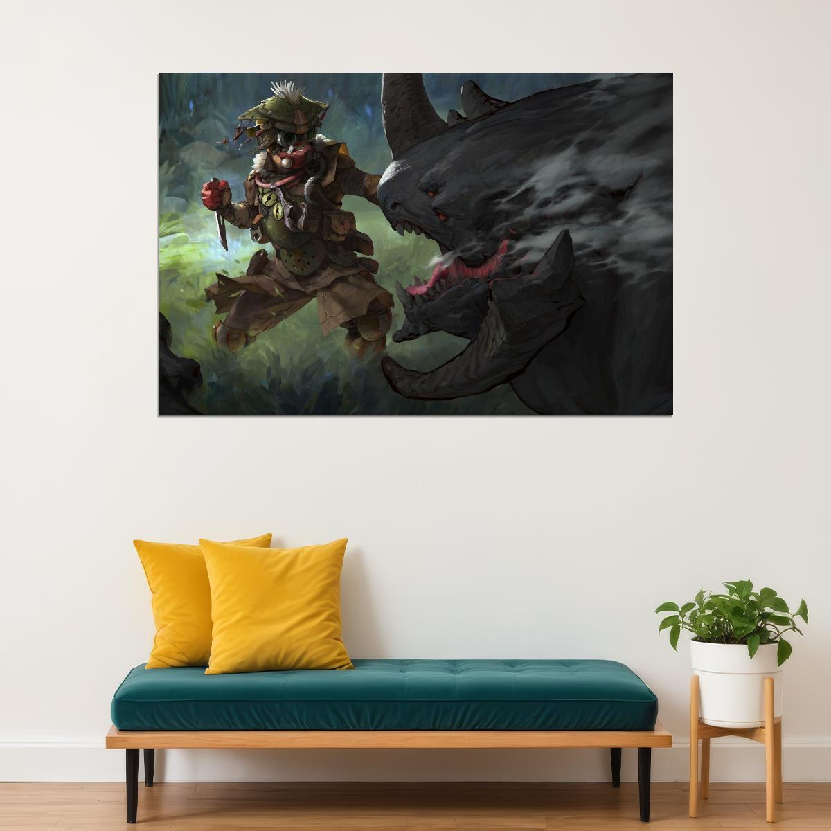 Apex Legends Bloodhound Video Game Poster Wall Art Battle Royale Gaming Print