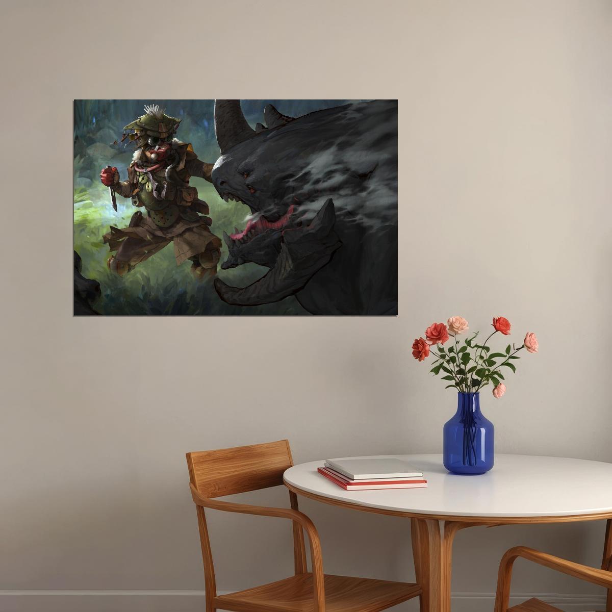 Apex Legends Bloodhound Video Game Poster Wall Art Battle Royale Gaming Print