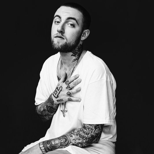 Mac Miller Music Poster Rap Hip-hop Artist Wall Print - xonomax