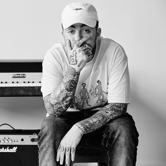 Mac Miller Music Poster Rap Hip-hop Artist Wall Print - xonomax
