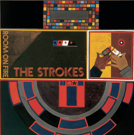 The Strokes Room On Fire Album Cover Art Music Poster Iconic Rock Band Print - xonomax