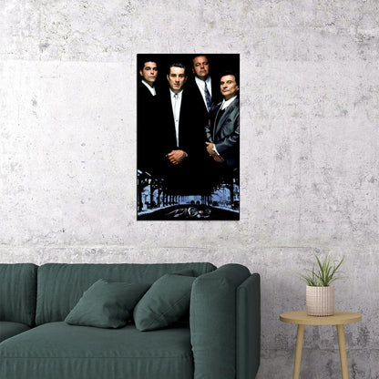 Goodfellas Movie Poster Crime Drama Film Wall Art Classic Cinema Print