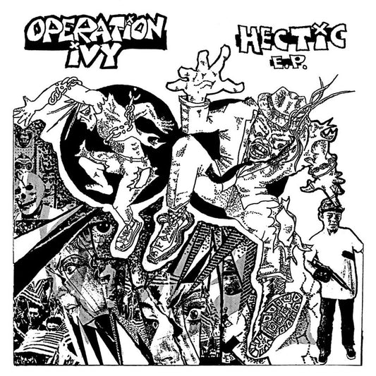 Operation Ivy Hectic Album Cover Art Punk Music Poster Wall Print - xonomax