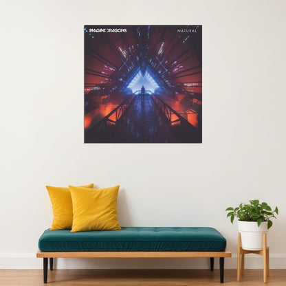 Imagine Dragons Natural Album Cover Art Rock Music Poster Band Music Print