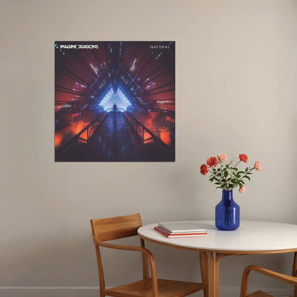 Imagine Dragons Natural Album Cover Art Rock Music Poster Band Music Print