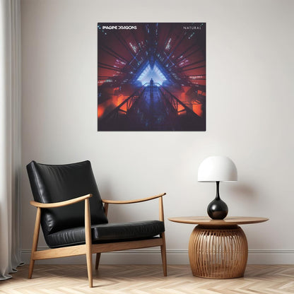 Imagine Dragons Natural Album Cover Art Rock Music Poster Band Music Print