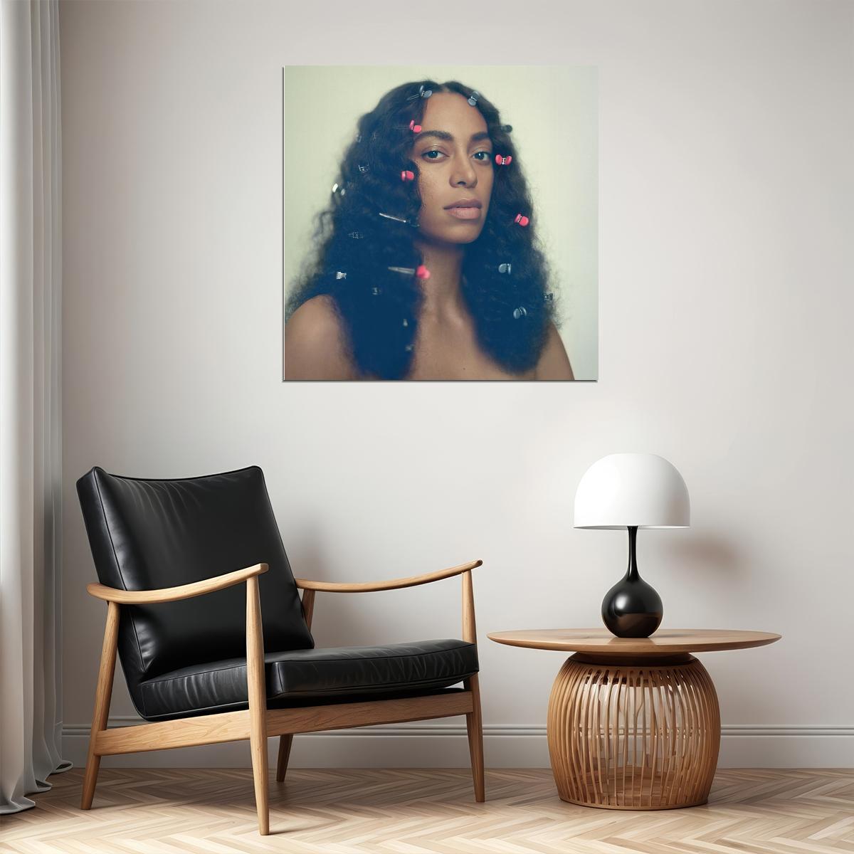 Solange Seat At The Table Album Cover Art Music Poster R&b Singer Wall Print